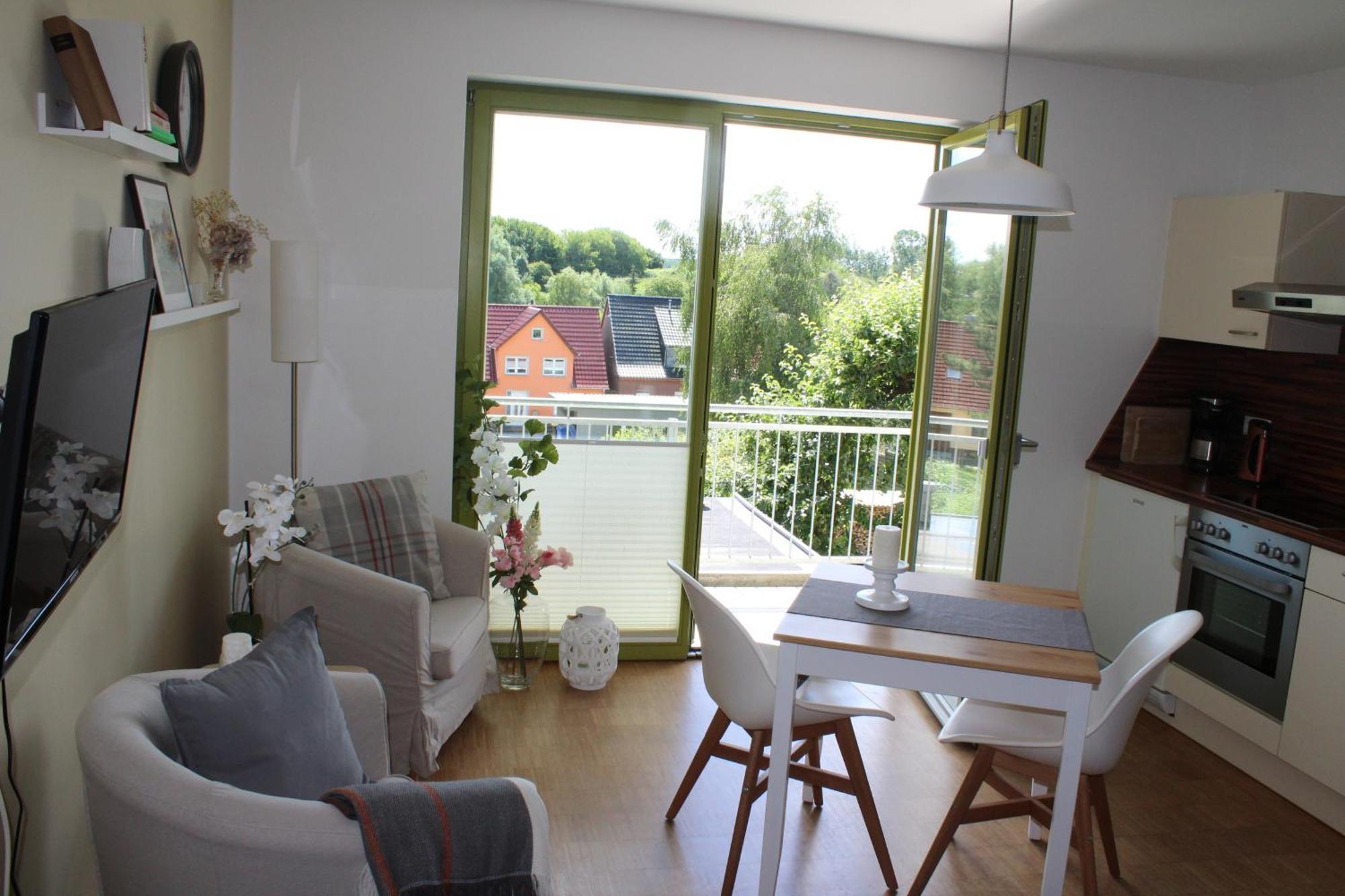 Schwalbennest Am Cafe Wunder Bar Apartment Bad Sulze Bagian luar foto