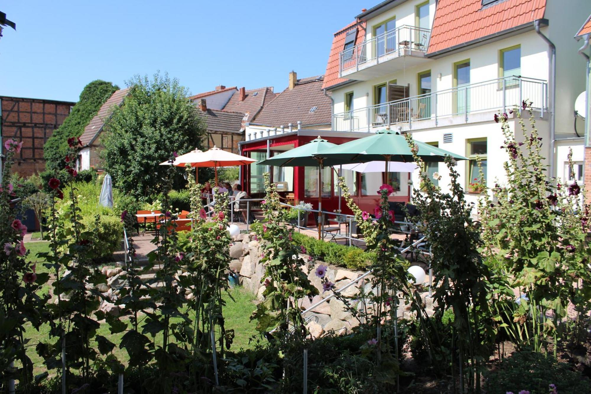 Schwalbennest Am Cafe Wunder Bar Apartment Bad Sulze Bagian luar foto